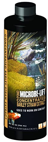 Microbe-Lift MLCBSE1L Après-shampoing concentré à l'extrait de paille d'orge pour étangs et jardins aquatiques extérieurs, sans danger pour les poissons koï vivants, les plantes et les décorations, 947,2 g