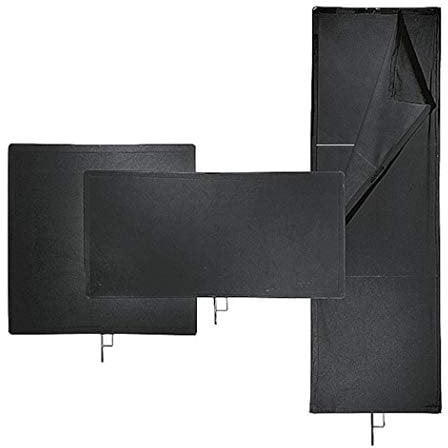 Manfrotto I1023 Lichtzelt für Fotografie, Schwarz