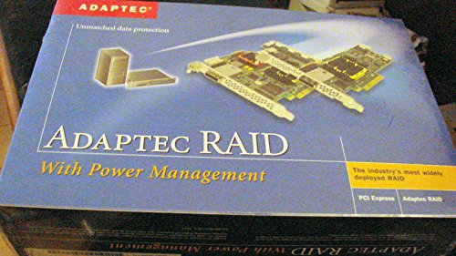 Adaptec RAID 5805 - Speichercontroller (RAID) - 8 Sender/Kanal - SATA 3Gb/s / SAS Low Profile - 300 MBps - RAID 0, 1, 5, 6, 10, 50, JBOD, 1E, 5EE, 60