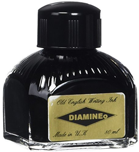 Diamine 80ml Saddle Brown fountain pen ink bottle