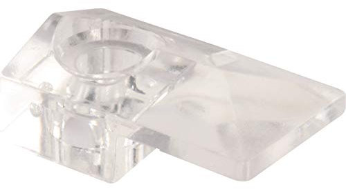 Prime-Line U 9278 Spiegel-Clip, klares Acryl, passend für 0,6 cm dicke Glasspiegel (6 Stück)