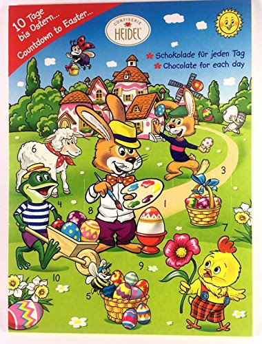 Heidel Osterkalender Ostern unter Freunden Schokoladenkalender 50 g