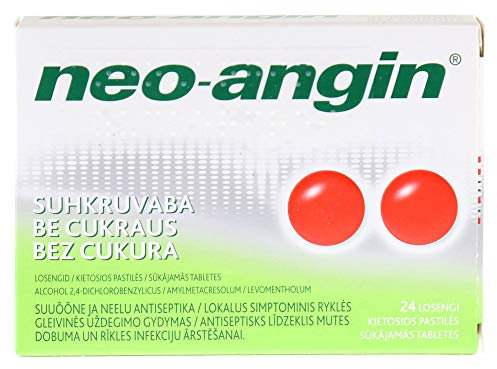 NEO ANGIN Halstabletten zuckerfrei 24 St