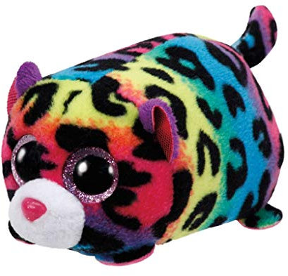 TY 42163 Glubschis - Jelly Leopard, bunt - Teeny Tys - 10 cm