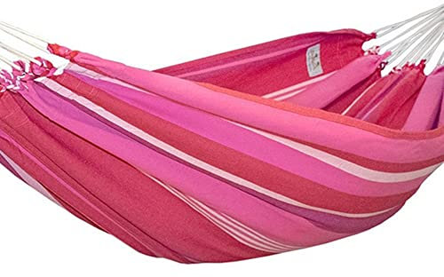Lola Aruba Fantasy Hängematte bordeaux-pink-weiß