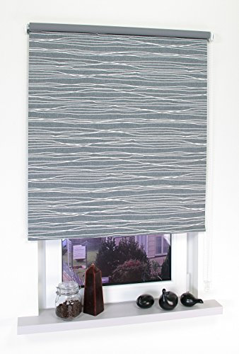 Liedeco® Rollo, Fenster Rollo, Kettenzug-Rollo / 82 x 180 cm (Breite x Höhe), Sahara/Stoff mit Dekor, Verdunkelnd, Abdunkelnd, Blickdicht/Variable Montage möglich
