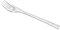 FORCHETTE KRISTALL IN PLASTICA TRASPARENTE SUPER CM 18 100 pz