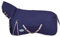 Weatherbeeta Comfitec Essential Combo Schwere Pferdedecke mit langem Hals, Navy/Silver/Red