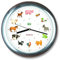 KOOKOO KidsWorld Chrome, Bauernhofuhr mit 12 echten Tierstimmen vom Land