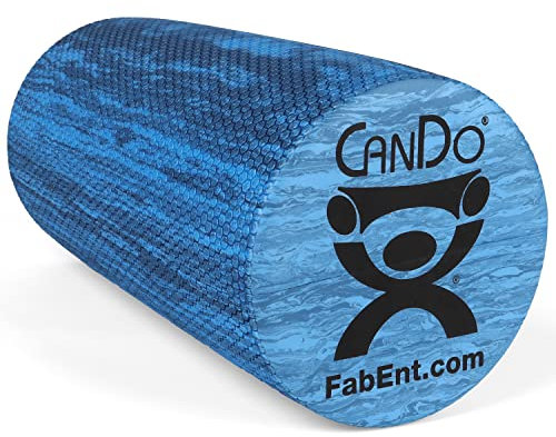 CanDo EVA Schaumstoffrolle (feuchtigkeits- und bakterienabweisend), Trainingsrolle - Pilates, Physio, Yoga, Fitness, 31 x 15 x 15 cm