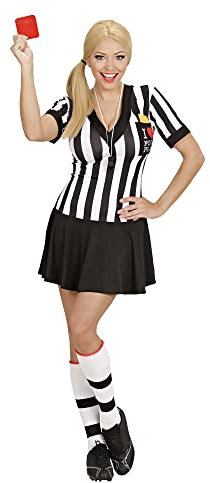 W WIDMANN MILANO Party Fashion - Kostüm Schiedsrichterin, Kleid, Fußball, Sport, Faschingskostüme