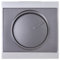 Kopp Abdeckung Druck-Wechsel-Dimmer UP-Serie Malta, anthrazit, 312315188