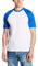 Fruit of the Loom Herren T-Shirt, Multifarbig (White/Royal), XXL