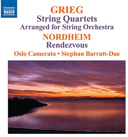 Greig: String Quartets, Arranged for String Orchestra / Nordheim: Rendezvous