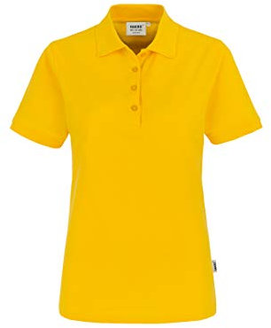 HAKRO Damen Polo-Shirt Classic - 110 - sonne - Größe: L
