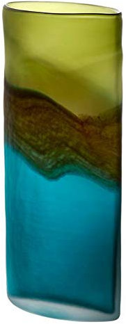 CRISTALICA Glasvase Blumenvase Blütenvase Dekovase Virginia 34,5cm groß