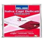 Parodi & Parodi, art. 170, custodia Salva Capi Delicati traspirante in tessuto non tessuto per proteggere i capi da polvere e tarme, 3 pz a confezione, ideali per cambio stagionale, dimensioni 15x21x1