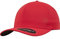 Flexfit Delta Baseball Cap, Unisex Basecap aus Polyester für Damen und Herren, ohne Naht, wasserabweisend, red, L/XL