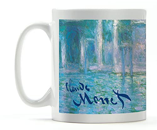 1art1 Claude Monet Palazzo Da Mula Morosini in Venedig, 1908 Foto-Tasse Kaffeetasse 9x8 cm