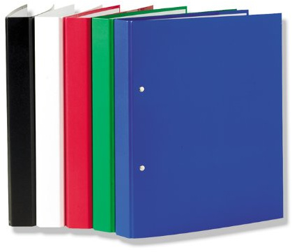 3 Ringbücher DIN A5 Ringbuch 2-Ring Ordner 1x rot blau schwarz