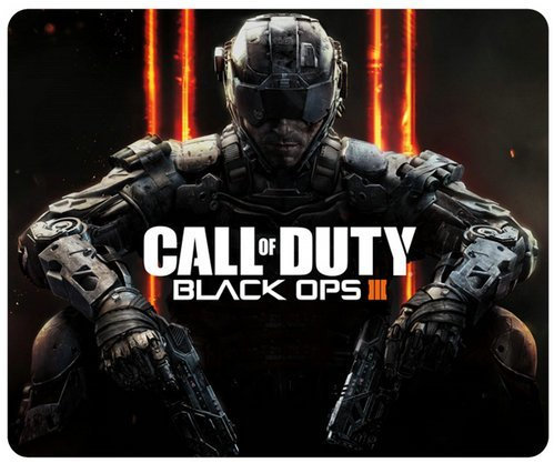 Call Of Duty Black Ops III Rechteck rutschfeste Gummi Mauspad Mauspad Matte
