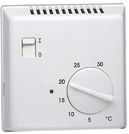thermostat électrique - sortie inverseur - hager 25501
