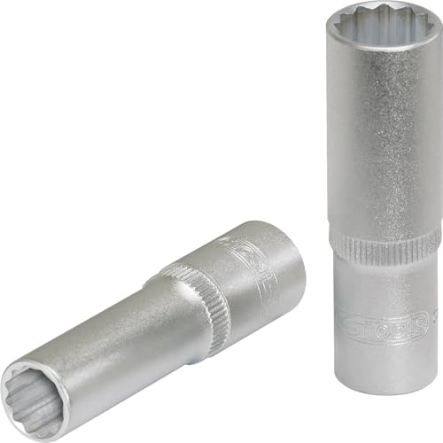 KS Tools 917.3983 3/8 12-kant-Stecknuss, lang, 3/8