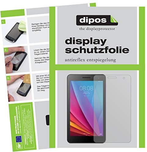 dipos I 2X Schutzfolie matt kompatibel mit Huawei Mediapad T1 7.0 Folie Displayschutzfolie