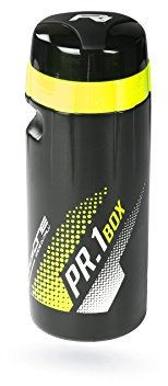 RACEONE PR1-BOX Bidón de Ciclismo, Unisex Adulto, Amarillo, Black/Yellow Flu