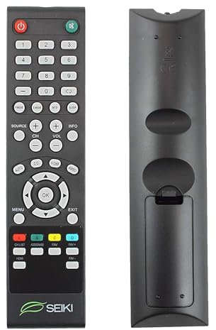 Seiki SE421TT, SE241TS, SC461TS TV Remote Control 845-045-03B01