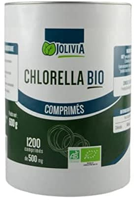 Chlorella Bio - 1200 comprimés de 500 mg | format