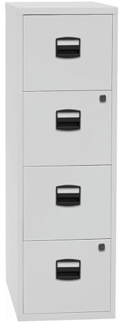 BISLEY | Hängeregistraturschrank PFA | 4 Schübe, lichtgrau