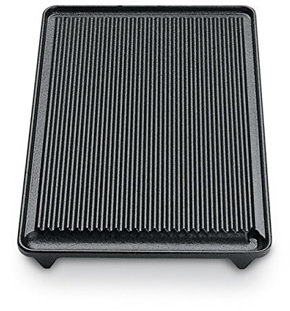 BST D90 Piastra in Ghisa Rigata 40x26 Cm Accessori Barbecue Griglia Ricambio BBQ