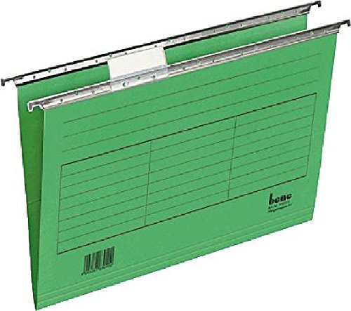 bene Hängemappen Vario Mobil/116505GN, grün, Karton, für A4, Inh. 5