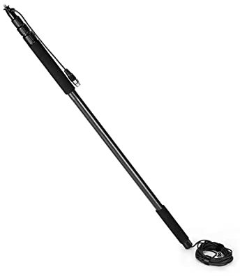 PROAIM 12ft Carbon Fiber Boom Pole for Microphones/Audio Recording. 20ft Long XLR Cable. For Boom Operators & BTS Recorders(BP-12C)