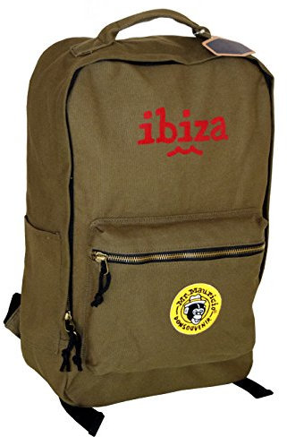 RUCKSACK ORIGINAL IBIZA (20 LITERS). FARBE: GRÜN MILATARY