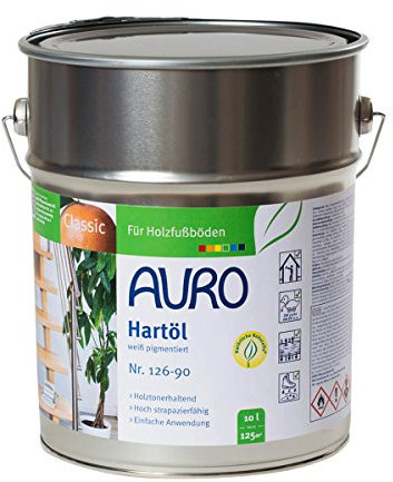Auro Hartöl-Weiß - 10L