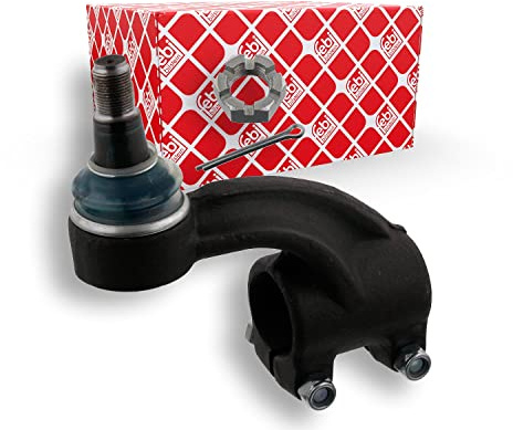 febi bilstein 01910 Spurstangenendstück mit Kronenmutter und Splint, 1 Stück