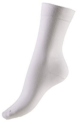 Compressana GoWell Med Soft - Gesundheits-Socken im Doppelpack - leichtes und sanftes Tragegefühl - Größe III - Farbe weiss - 2 Paar