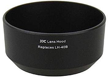 JJC LH-J40B Schwarze Gegenlichtblende für Olympus M.Zuiko Digital 45mm 1:1,8 Objektiv - Schwarz