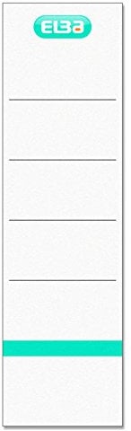 ELBA Ordner Rückenschild Smart Pro/Pro+, 8 cm Rückenbreite, weiß