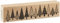 Florilèges Design ff310038 Stempel Scrapbooking Beeteinfassung Tannen beige 4 x 15 x 2,5 cm