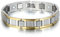 JewelryWe Schmuck Herren Magnet Armband, Klassiker I Quadrat Link Magnetarmband Armreif, Edelstahl, Gold Silber