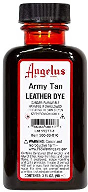 Angelus Leather Dye Army Tan