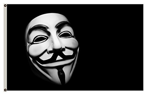 fyon groß Anonymous Activist Flagge 3 x 150