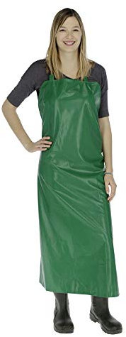 Eurofarm Kerbl Grembiule, agricoltura casa cortile impermeabile, verde, 125 x 100 cm