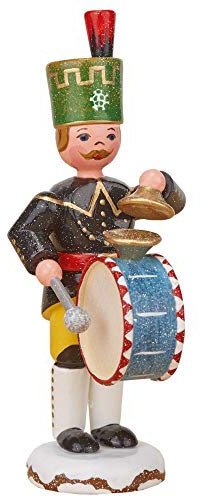 Hubrig Volkskunst Winterkinder Bergmann Pauke - 9 cm