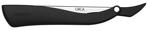 Jaguar - Rasoir orca Professionnel de Barbier Rasoir Manuel Traditionnel Droit + 2 paquets de Lames offert