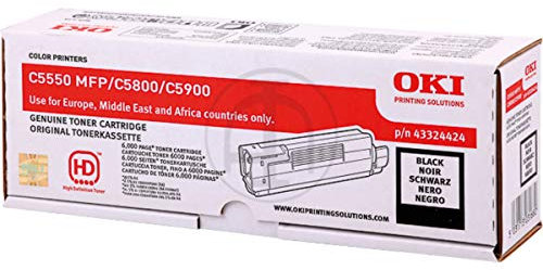 OKI C 5550 n MFP (43324424) - original - Toner schwarz - 6.000 Seiten