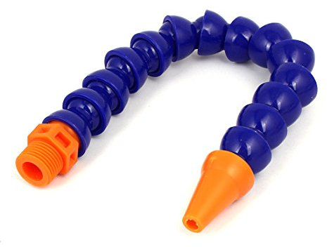 sourcing map 1/2BSP außen Gewinde Plastik Auslauf flexibel Wasser Öl Kühlung Schlauch Rohr de